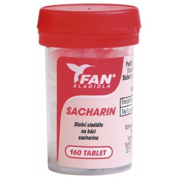 Fan sladidlo Sacharin 10g/160 tablet