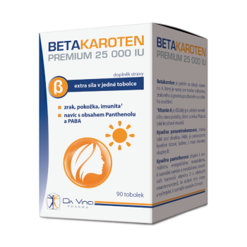 Beta karoten Premium 25 000 IU DaVinciPharma 90tob