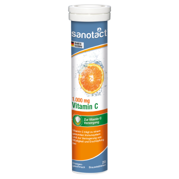 Sanotact Vitamin C 1000mg 20 šumivých tablet