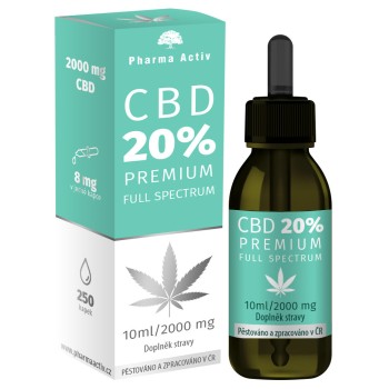 CBD 20% Premium 2000mg Full Spectrum 10ml