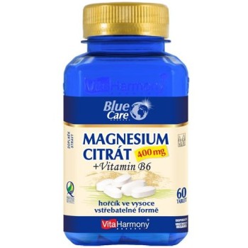 VitaHarmony Magnesium citrát 400mg + Vitamín B6 60tbl