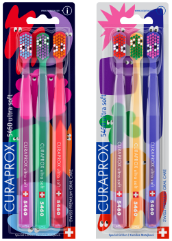 CURAPROX CS 5460 ultra soft zubní kartáčky 3ks