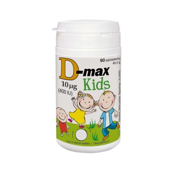 D-Max Kids 400 IU tbl.90