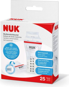 NUK Sáčky na mateřské mléko 25ks 252126