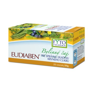 Fytopharma Diabetický čaj EUDIABEN® 20 x 1g