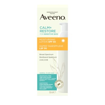 Aveeno Calm+Restore hydratační krém SPF50 50ml