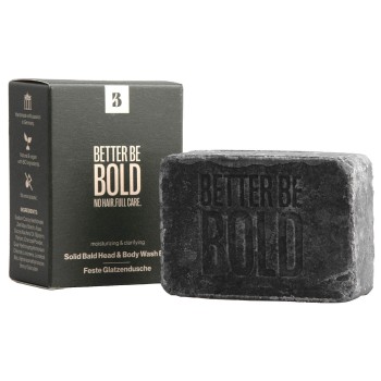BETTER BE BOLD Solid Bald Head&Body Wash Bar 110g