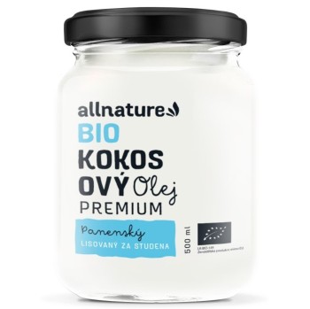 Allnature Kokosový olej panenský BIO 500ml