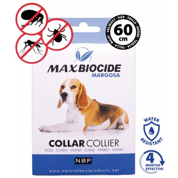 Max Biocide Dog Collar obojek pro psy 60cm