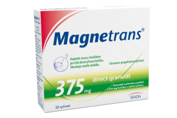 MAGNETRANS 375mg 20 tyčinek granulátu