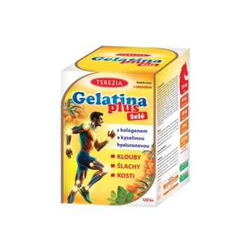 TEREZIA Gelatina plus želé 120ks
