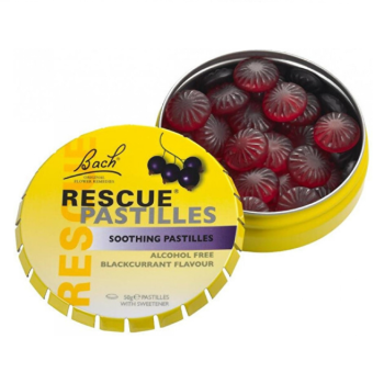 RESCUE pastilky černý rybíz 50g