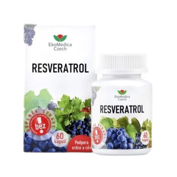Resveratrol 60 kasplí EkoMedica