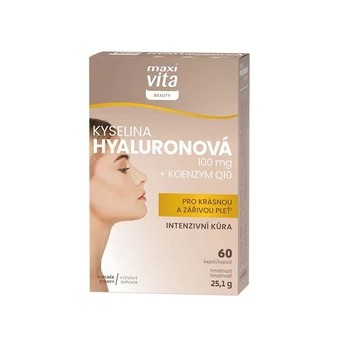 Maxi Vita Beauty Kys.hyaluron.+koenzym Q10 cps.60