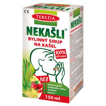 TEREZIA NEKAŠLI 100% přírodní bylinný sirup 150ml