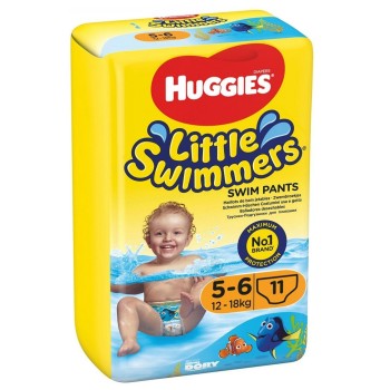 HUGGIES Little Swimmers 5-6 12-18kg 11ks