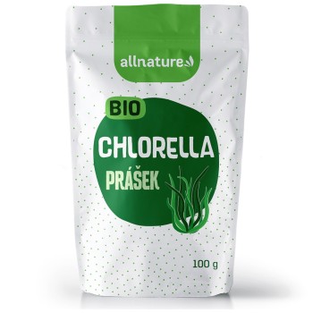 Allnature Chlorella prášek BIO 100g