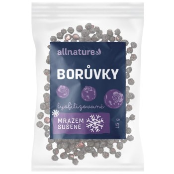 Allnature Borůvky sušené mrazem celé 15g