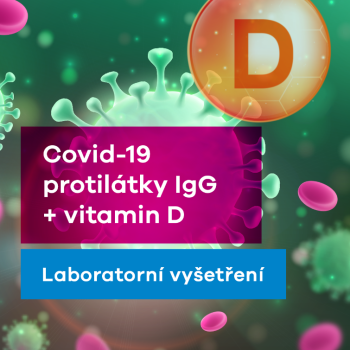 COVID-19 protilátky IgG + vitamín D