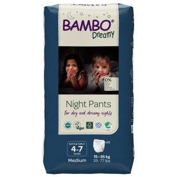 Bambo Dreamy Night Pants 4-7let Unisex 15-35kg 10ks