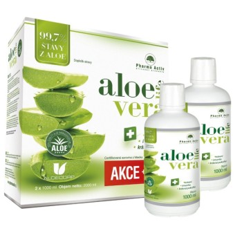 AloeVeraLife šťáva z aloe 99.7% 1000ml 1+1zdarma