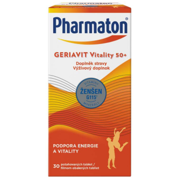 Pharmaton Geriavit Vitality 50+ 30 tablet