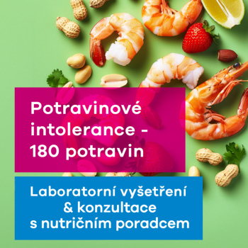 Potravinové intolerance - 180 potravin