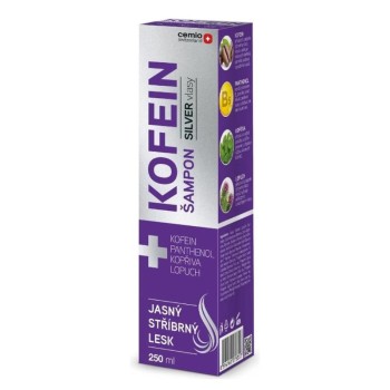 Cemio Kofein šampon pro šedé vlasy 250ml