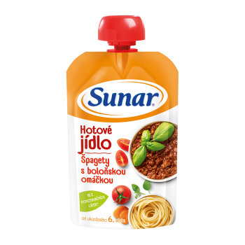 Sunar Hotové jídlo Špagety s boloňskou omáč.120g