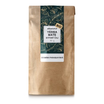 Allnature Yerba Mate čaj sypaný BIO 50g