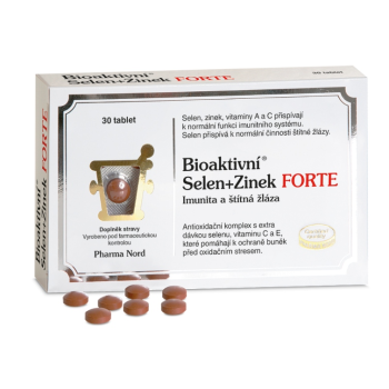 Bioaktivní Selen+Zinek FORTE tbl.30