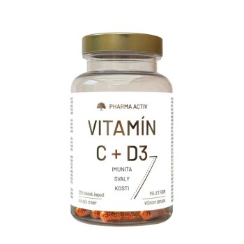 Vitamín C + D3 120 tobolek