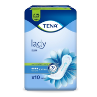 TENA Lady Slim Extra ink.vložky 10ks 760759 TENA Lady Slim Extra ink.vložky 10ks 760759