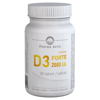 Vitamín D3 Forte 2000 I.U.tbl.30