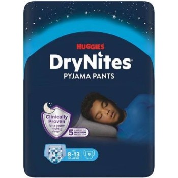 DryNites natah.kalhotky chlap.8-13let/30-48kg/9ks