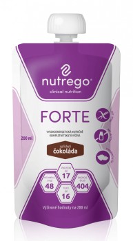 nutrego FORTE čokoláda por.sol.12x200ml