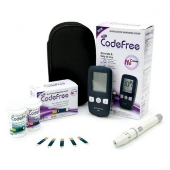 Glukometr AKCE SD-Codefree +50 proužků navíc