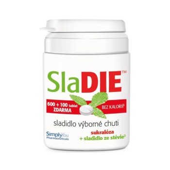 SlaDIE sladidlo 600+100 tablet ZDARMA
