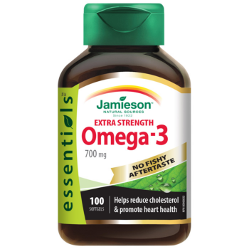 JAMIESON Omega-3 EXTRA 700mg cps.100