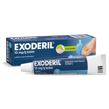 EXODERIL 10 mg/g krém, 15 g