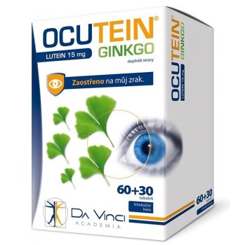 Ocutein Ginkgo 45mg + Lutein 15mg Da Vinci 60+30tob