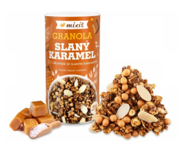 Mixit Granola Slaný karamel 550g