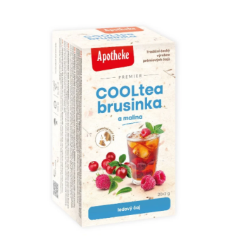 Apotheke Premier COOLtea brusinka čaj 20x2g
