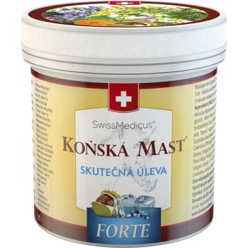 Swissmedicus Koňská mast Forte - chladivá 500ml