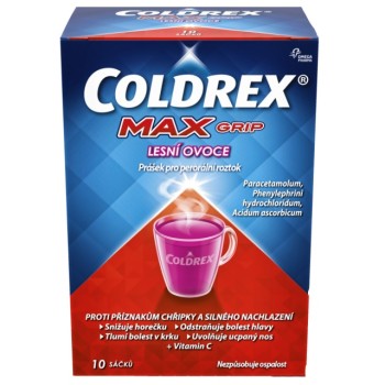 Coldrex MAXGrip Lesní ovoce por.plv.sol.10