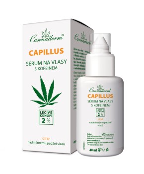 Cannaderm Capillus sérum na vlasy s kofeinem 40ml