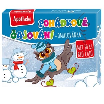 Apotheke kolekce BIO Pohádkové čajování Sova 30ks