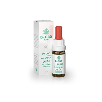 Dr.CBD 5% CBD konopný olej 10 ml