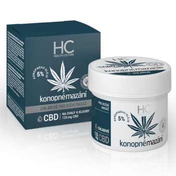 Konopné mazání chladivé s CBD 125ml