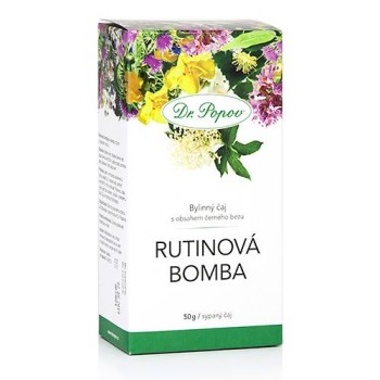 Dr.Popov Čaj Rutinová bomba sypaný 50g